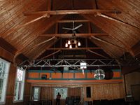 Salen i Høgetun. Foto: Nils Seland, 2005.