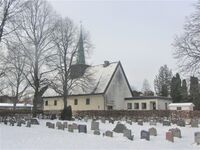 Høybråten kirke ble innviet som kapell i 1932. Foto: Stig Rune Pedersen