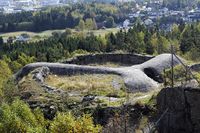 Et av kaponierene ved Høytorp fort. Foto: Tommy Gildseth (2009).
