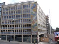 Kommunenes hus, Haakon VIIs gate 9 (1956–1957). Foto: Stig Rune Pedersen (2013).