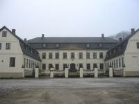 Hovedbygningen på Hafslund.