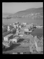 Parken og havna i Hammerfest, 1959 Foto: NB