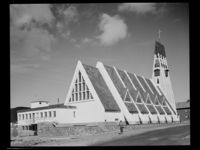 Hammerfest kirke, 1961 Foto: NB