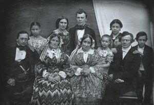 Hanna Høegh og Fredrik Beyers bryllup 1857 01.jpg