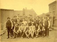 Steinhoggere. Ukjent sted og årstall