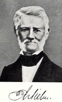 Hans Abel Hielm (1792-1869) var Akers første ordfører.