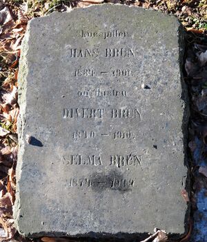 Hans Brun Divert Brun gravminne.JPG