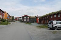 Harald Sohlbergs plass på Røros. Foto: Chris Nyborg (2014).