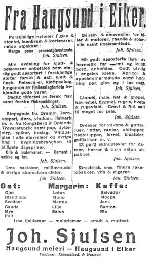 Haugsund meieri (Sjulsen) - annonse.jpg