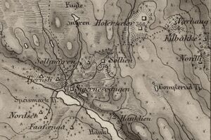 Haukelia kart 1884 Kongsvinger kommune.jpg