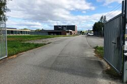 Havarikommisjonen hovedport i Sophie Radichs vei.