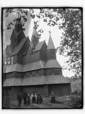 Heddalen kirke. Eksteriør - NB MS G4 0828.jpg