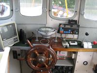 I rorhuset på «Hellarnes», er vel likt med slik det var