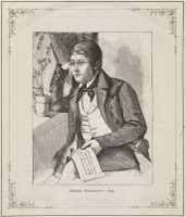 Forfatter Henrik Wergeland, av Thaulowslekt på morssida.