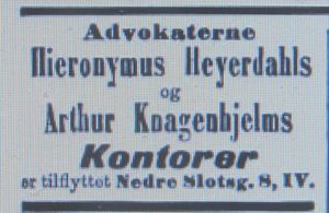 Hieronymus Heyerdahl annonse 1903.JPG