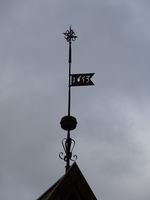 Spiret fra den gamle kirka.