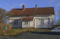 Forpakterboligen fra 1905. Foto: Leif-Harald Ruud (2023)