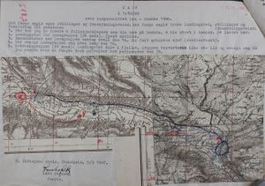 Hofseth skisse fallskjermangrep Dombås1940.jpg