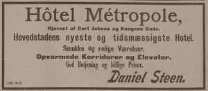 Hotel Metropole annonse.jpg