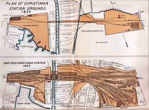 Hovedbanestasjonen 1854 og 1904.jpg
