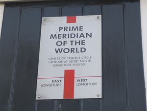 Hovedmeridianen (nullmeridianen) Greenwich London.jpg