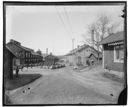 Motiv fra fabrikkområdet. Foto: Marthinius Skøyen
