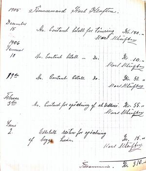 Husbygging, kvitteringer 1905-1906.jpg