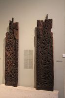 Portalen frå Hylestad stavkyrkje. Foto: Chris Nyborg (2013)