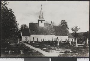 Idd Kirke. - no-nb digifoto 20160108 00302 bldsa PK13703.jpg