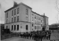 Ila gamle skole i Trondheim. Arkitekt Ole F. Ebbell. Åpnet i 1877