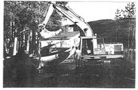 Ilandsetjing av båten «Teisner» ved Prestevja ved Moland Kyrkje.