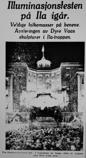 Ilatrappa lysfest faksimile Aftenposten 1930.JPG