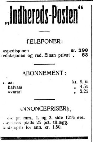 Indhereds-Postens kolofon 31.1.1921.jpg