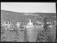 Trysil kirke. Foto: Mittet (1945-1960).