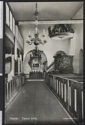 Interiøret. Foto: Ukjent / Nasjonalbiblioteket