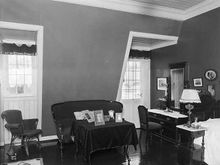 Interiør fra Drengsrud gård