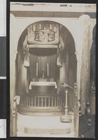 Koret med alteret. Foto: Ukjent