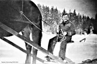 186. Istransport på Høvikdammen (RHB-0634).jpg