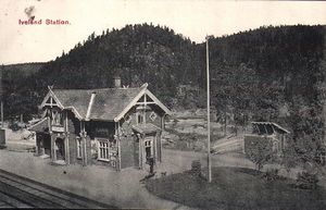 Iveland st Postkort 1908.jpg