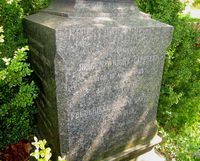 Forlegger og bokhandler Jørgen Wright Cappelen er gravlagt i familiegrav på Nordstrand kirkegård. Foto: Stig Rune Pedersen