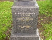 Professor Jakob Sverdrup (1919-97) er gravlagt på Gamle Aker kirkegård. Han var bl.a. direktør for Nobelinstituttet (1978-89). Foto: Stig Rune Pedersen
