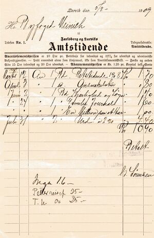 Jarlsberg og Larviks Amtstidende 1909.jpg