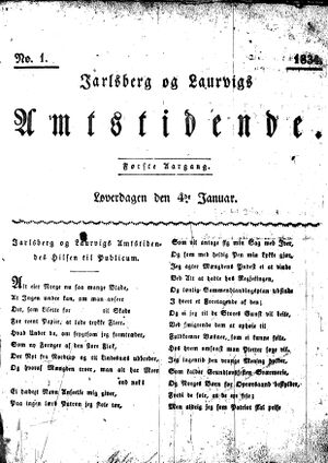 Jarlsberg og Laurvigs Amtstidende 1834.jpg