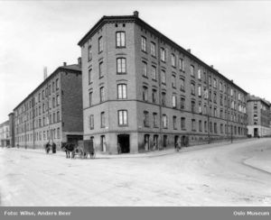 Jens Bjelkes gate 14-18 Gråbeingårder Wilse ca 1920 OB.Y5423.jpg