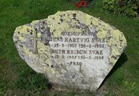 Sokneprest Jens H. Svae og hustru Reidun Svae. Foto: Tor Olav Haugland (2021).