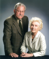 Johan-Andreas og Kira Holmsen.