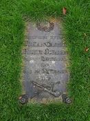 Johan Caspar Preus Jordans gravminne ved Tromsø domkirke. Født 13.september 1847, død 15. november 1851. Foto: Siri Iversen