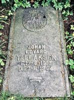 Edvard Tallaksens gravminne på Kristiansand kirkegård. Foto: Marius Rud