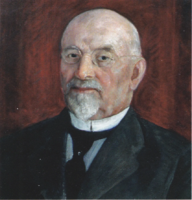 Portrett av Johan Gmeiner fra 1929. Foto: Nøtterøy historielag