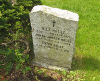 Utenriksminister Johan Jørgen Holst er gravlagt sammen med sine foreldre på Vestre Aker kirkegård. Foto: Stig Rune Pedersen